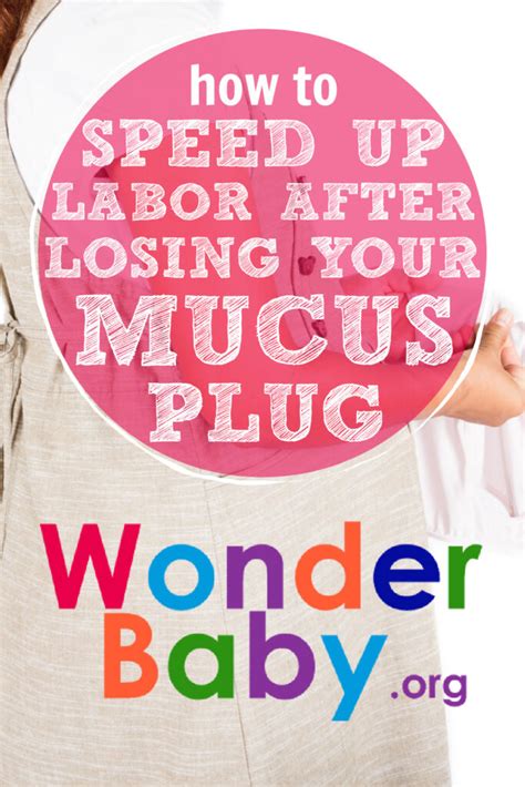 15 Comments. . Cramping after losing mucus plug
